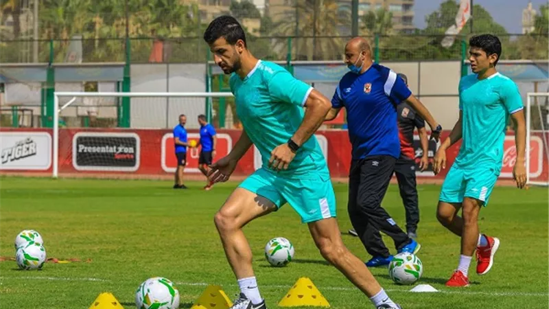 الجهاز الفنى للأهلى يركز على الجانب البدنى للاعبين