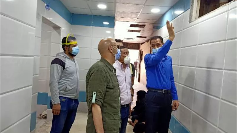 مدير صحة الشرقية يفاجئ العاملين بمستشفي الزقازيق العام . صور