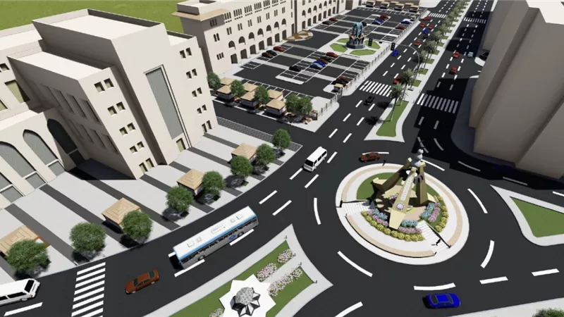تطوير ميدان المحطة بطنطا بتكلفة 8 مليون جنيه