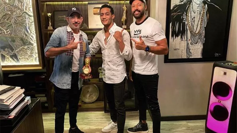 محمد رمضان يشعل انستجرام برفقة أحمد فهمى