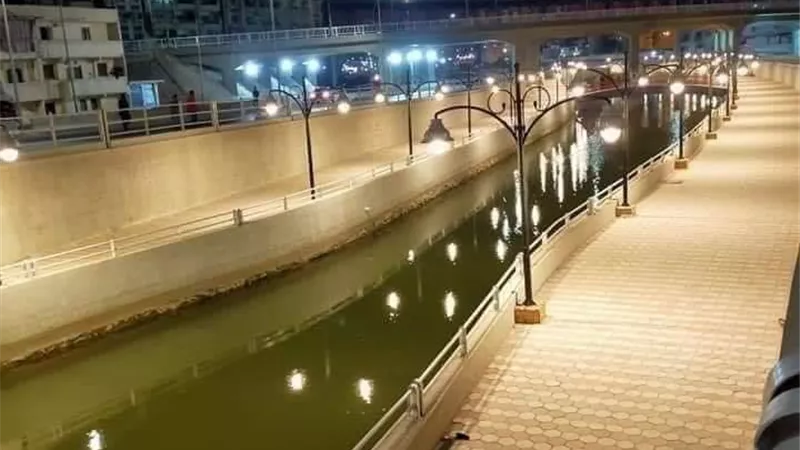 شاهد.. كورنيش ترعة المريوطية بعد التطوير .. ممشى حضاري ومحور رئيسي للمزارات السياحية