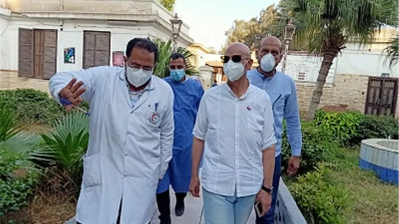 وكيل وزارة الصحة يطلب تطوير قسم الإستقبال والطوارئ بحميات الزقازيق