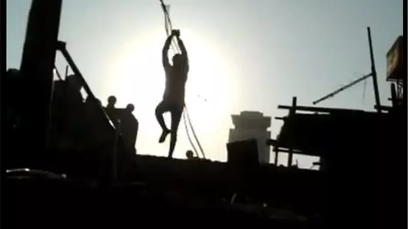 احمد العوضى يتعرض لمشهد 