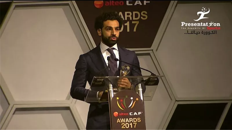 الكاف يحتفل بفوز ليفربول بالبريمير ليج برقصة لمحمد صلاح