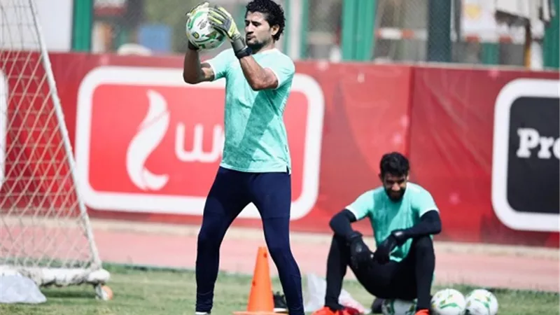 ميشيل يقود تدريبات حراس مرمى الاهلى