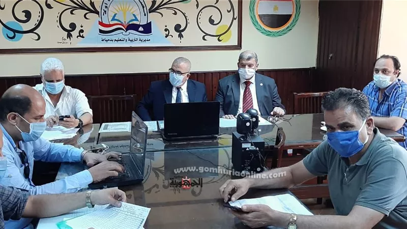 ٢٢٩٧ طالبا يؤدون امتحان الديناميكا بثانوية دمياط