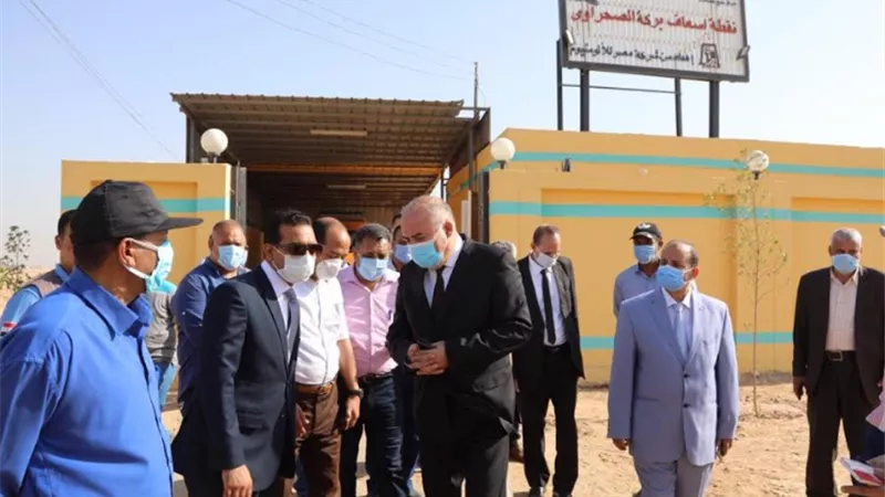 محافظ قنا يفتتح نقطة إسعاف بركة بنجع حمادى