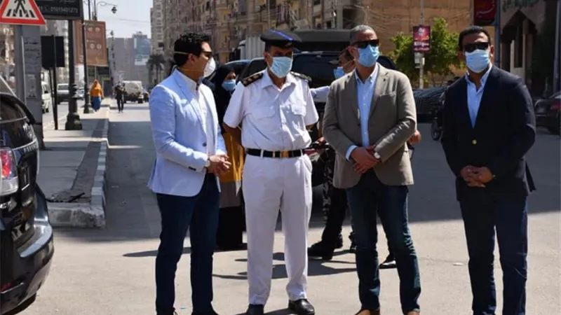 محافظ الفيوم يتابع تطبيق الإجراءات الوقائية بالمدينة