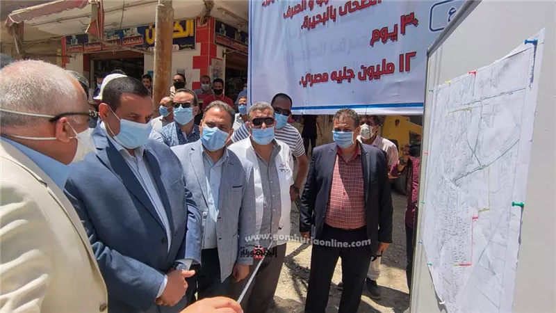 خطة لتطوير ورفع كفاءة جميع المناطق العشوائية وتوفير حياه كريمة لمواطنيها بالبحيرة.. صور