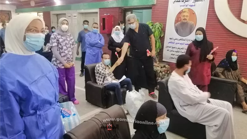 مستشفى قنا العام يعلن تعافى وخروج 21 حالة جديدة من مصابى فيروس كورونا