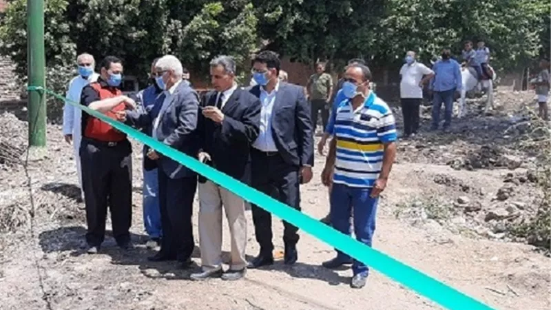 تسليم أرض مدرسة ثانوي بببنى سويف