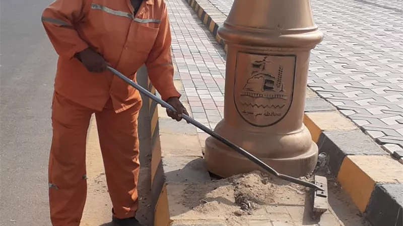 حملات نظافه بقرى بنى سويف