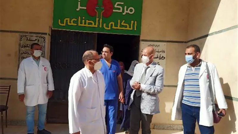 وكيل وزارة الصحة بالشرقية يفاجئ مستشفيات ههيا وأبوكبير