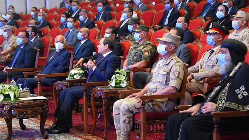 الرئيس السيسي يشهد افتتاح مطاري العاصمة وسفنكس عبر الفديوكونفرانس