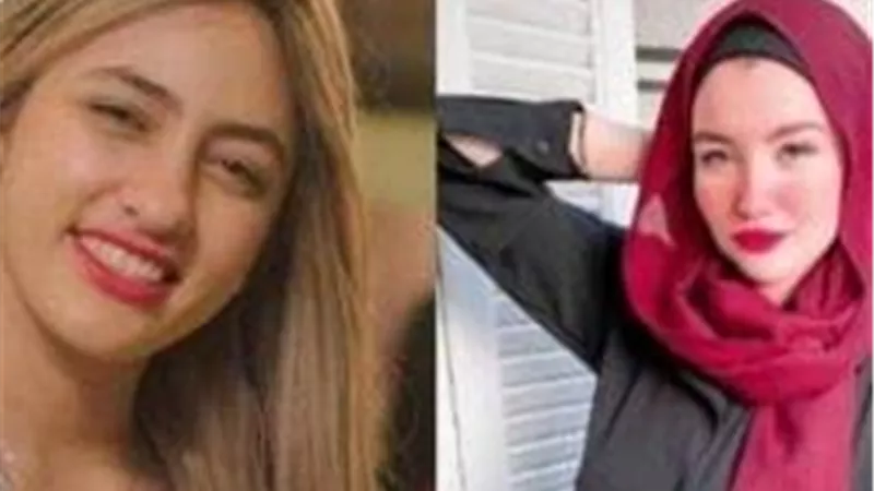 حنين حسام ومودة الأدهم بملابس السجن فى ثاني جلسات محاكمتهما