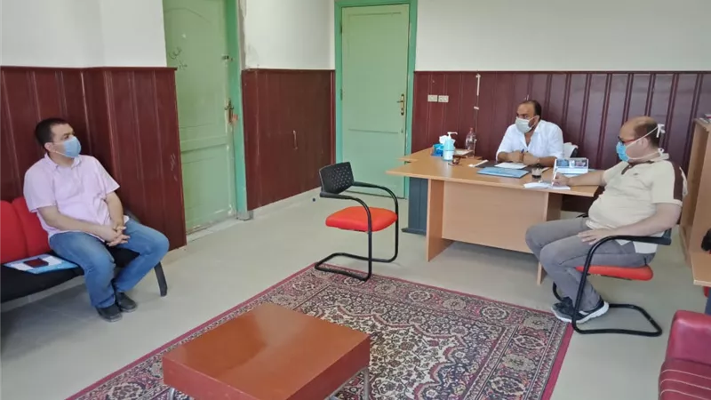 الخطاطبة المركزي بالمنوفية تستعد لدخول منظومة العزل