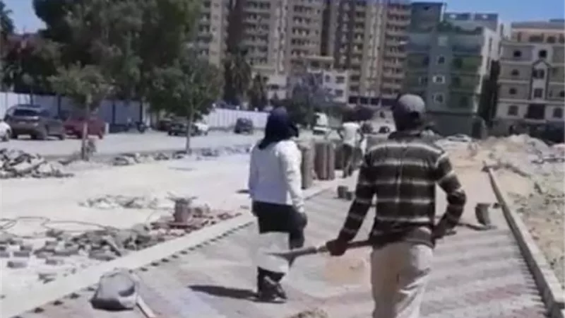 حديقة التليفزيون بالاسماعيلية من مقلب للقمامة الي منتزة عام للغلابة