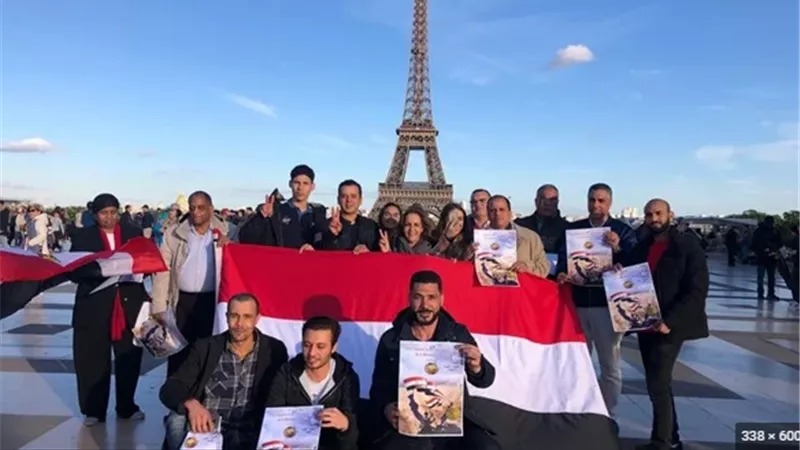 شباب مصر بفرنسا تهنىء الرئيس 