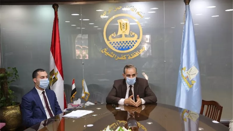 محافظ كفرالشيخ يناقش تنمية مشروعات الثروة الحيوانية بالتعاون مع البنك الزراعي المصري