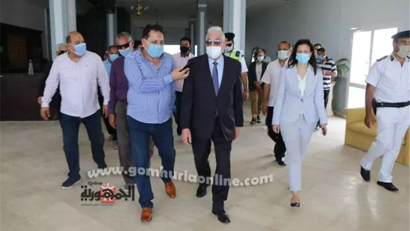 بعد استرداده بحكم قضائي محافظ جنوب سيناء يتفقد فندق موسي