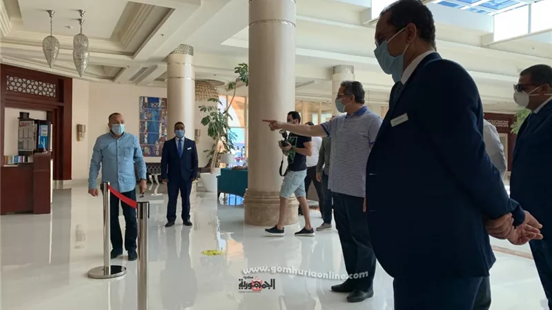 إحتفالية كبرى بمطار الغردقة اليوم لإستقبال اول رحلة طيران من اوكرانيا