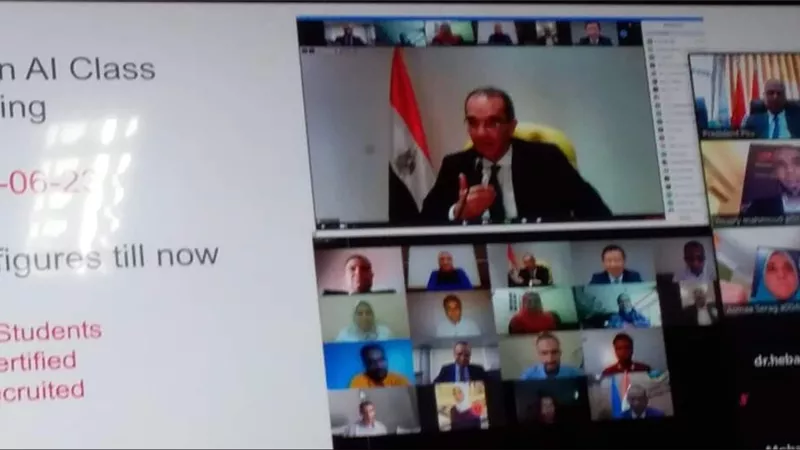 بروتوكول بين جامعة بورسعيد وشركة هواوى أكاديمي Huawei