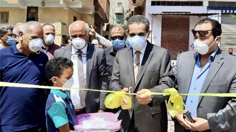 محافظ الغربية يفتتح مركز إسعاف نجريج هدية الكابتن 