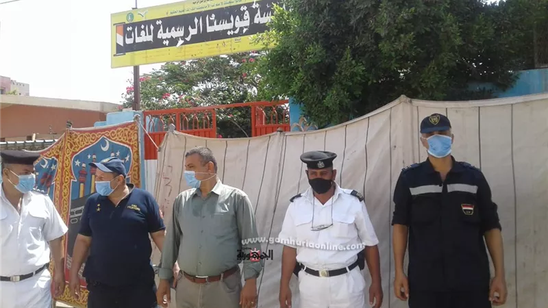 إنتظام الطلاب فى امتحانات الثانوية العامة اليوم بالمنوفية