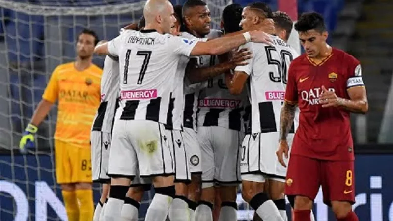الدورى الإيطالى.. أودينيزى يُسقط روما على ملعبه بثنائية