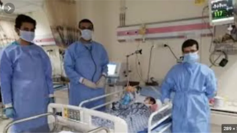 فريق اطباء بمستشقى المنيرة العام ينجح باجراء ثلاث عملبات ولادة لامهات مصابة بالكورونا