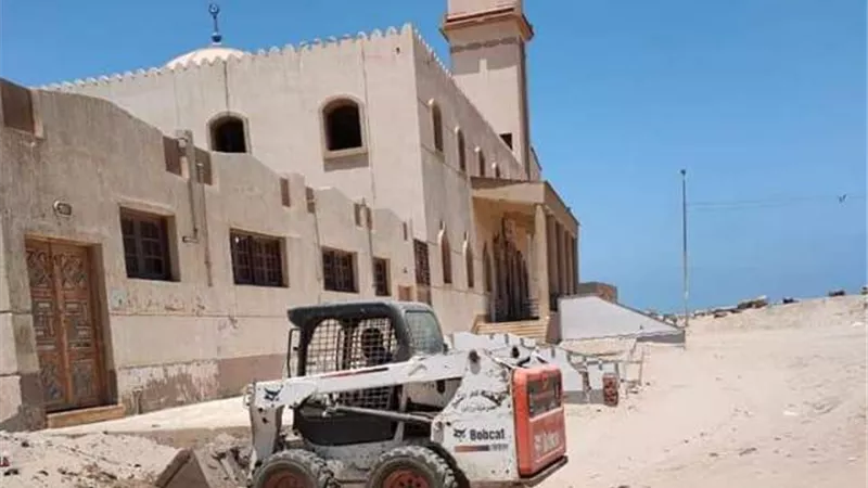 حملة نظافة ببرج البرلس.. بالصور