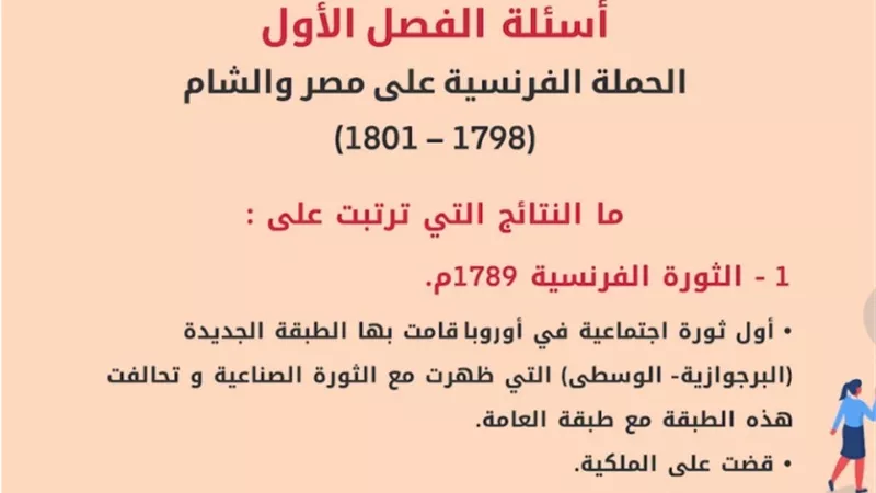 مراجعة وزارة التربية والتعليم النهائية فى التاريخ للثانوية العامة 2020