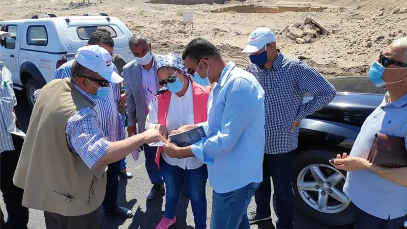 نائب محافظ جنوب سيناء تتفقد مشروعات الخطة الاستثمارية بمدن نويبع وطابا وسانت كاترين