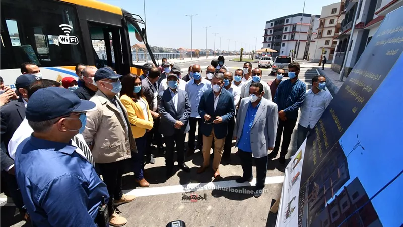 وزيرا الإسكان والتنمية المحلية ومحافظ دمياط يتفقدون مشروع تطوير شمال وجنوب الصيادين
