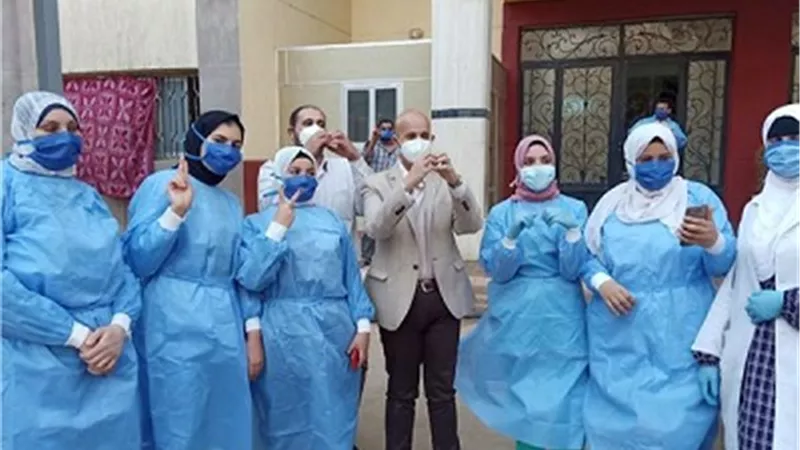 شفاء ١٧٨٣ مصاب بكورونا بالشرقية منذ ظهور الفيروس وحتى الآن
