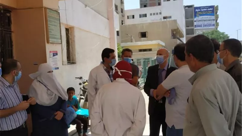 وكيل وزارة صحة الشرقية يتفقد أعمال التطوير والخدمة الطبية بمستشفي منيا القمح