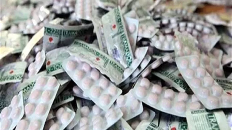 ضبط شخصين بحوزتهم 1000 قرص ترامادول في الدقهلية