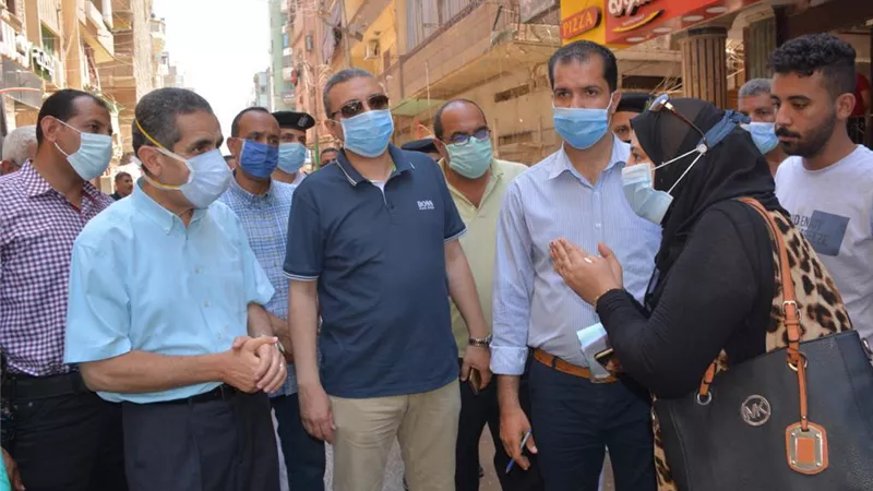 محافظ الغربية ونائبه يتابعان أعمال تطوير مسار العائلة المقدسة بسمنود ..