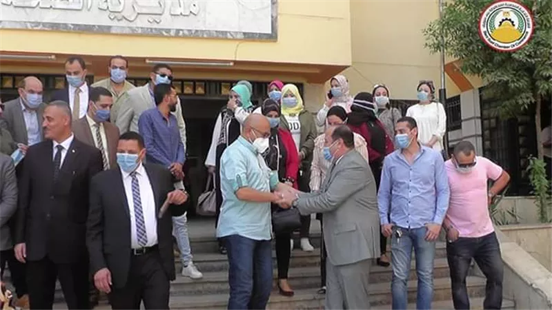 دعم مستشفيات بنى سوسف بمستلزمات طبيه بتكلفه ٣٠٠الف جنيه