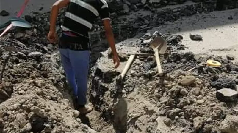بدء المرحلة الثالثة من مد كابلات الفايبر بجامعة الفيوم