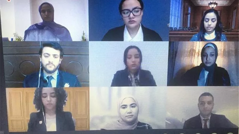الجامعة البريطانية تعقد أول محكمة إلكترونية تدريبية في مصر والعالم العربي