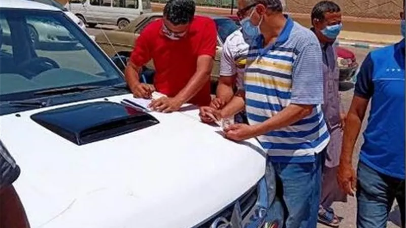 6 آلاف جنيه غرامات فورية لسائقى الشرقية الغير ملتزمين بارتداء الكمامات
