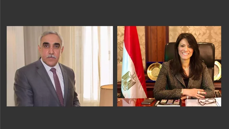 وزيرة التعاون تبحث مع السفير العراقي الخطوات التمهيدية لعقد اجتماعات اللجنة العليا