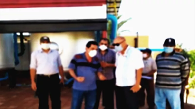 حياه كريمة تروى ظمأ الصحوة بمحطة مياه ب٣ ملايين جنيه فى الوادى الجديد