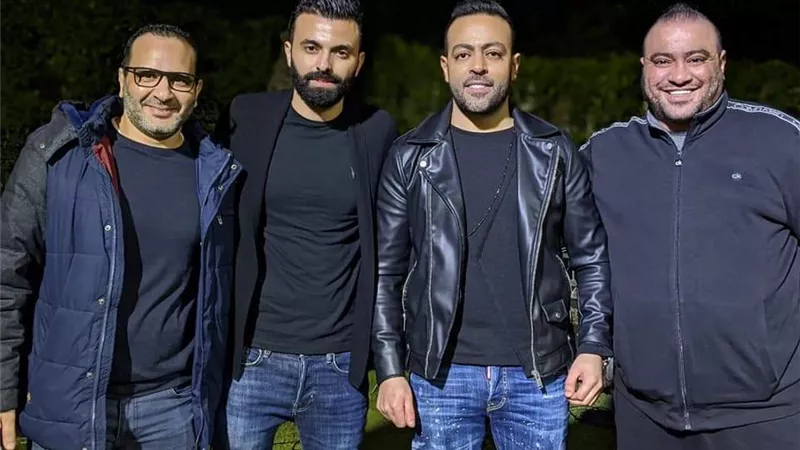 أيمن نابليون مدير أعمال تامر عاشور يعلن تعافيه من فيروس كورونا
