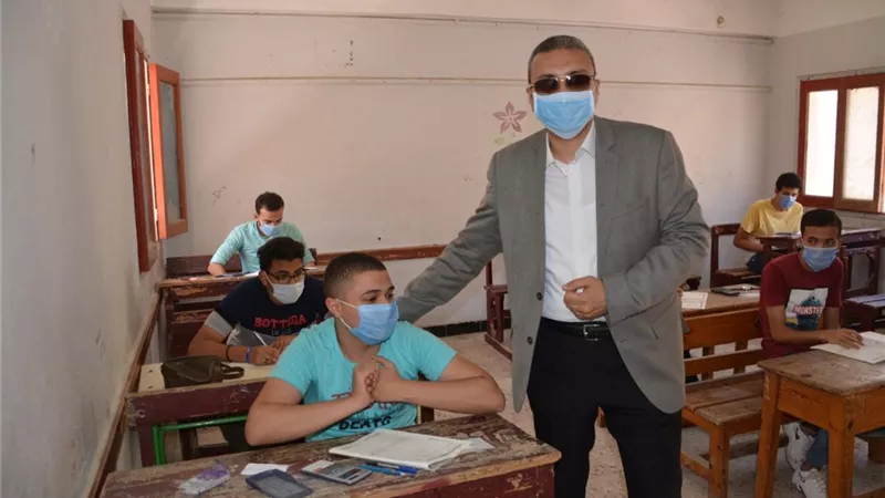 نائب محافظ الغربية يتفقد لجان الثانوية العامة