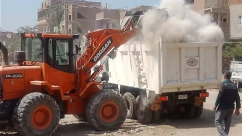 حملات نظافه وتجميل فى اهناسيا