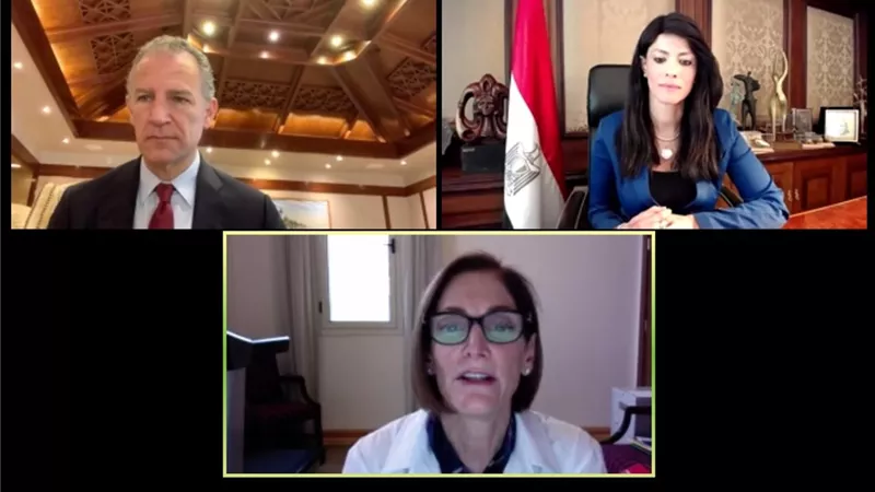 وزيرة التعاون توقع 6 منح جديدة مع الوكالة الأمريكية للتنمية بـ90 مليون دولار