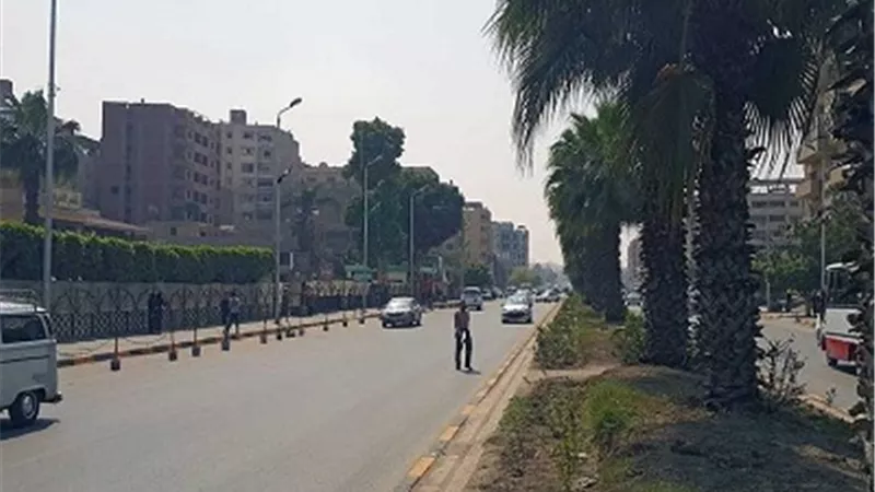 غلق جزئي لشارع الاهرام امام مستشفى جنه بمنطقة المساحة لمدة يومان
