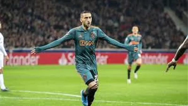 المغربى حكيم زياش فى أول مران مع تشيلسى